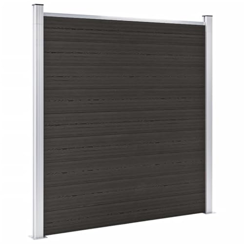 Emmtore Zaunelement WPC Sichtschutzzaun Windschutzzaun Lamellenzaun Windschutz Sichtschutz Zaun Element Terrasse Garten 180x186 cm Schwarz Emmtore Zaunelement WPC Sichtschutzzaun Windschutzzaun Lamellenzaun Windschutz Sichtschutz Zaun Element Terrasse Garten 180x186 cm Schwarz von Emmtore