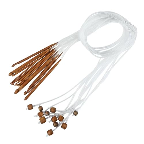 Tunesische Holz Häkelnadel Acryl Stricknadeln 3-10mm Afghanische Teppich-Haken-Stricknadeln 12 Stück in Set. Tunesische Holz Häkelnadel Acryl Stricknadeln 3-10mm Afghanische Teppich-Haken-Stricknadeln 12 Stück in Set. von Winlauyet