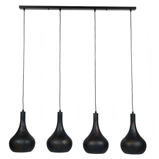 Emob Hängeleuchte Bombur Hängelampe Pendelleuchte Pendellampe Lampe Vierflammig B-Ware von Emob