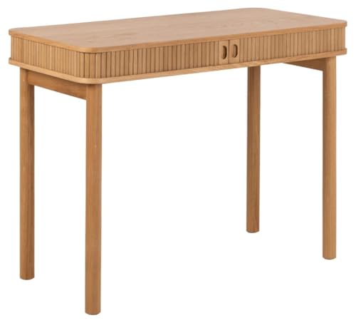 Emob Langley Schreibtisch - 100x50x75 cm - mit Ablagefläche - Eichenfurnier Emob Langley Schreibtisch - 100x50x75 cm - mit Ablagefläche - Eichenfurnier von Emob