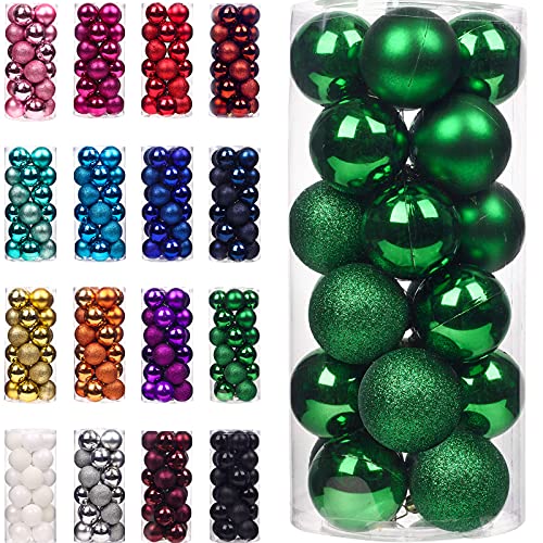 Emopeak Weihnachtskugeln Ornamente, bruchsichere Weihnachtskugeln, Dekoration oder Weihnachtsbaum, Weihnachtskugeln zum Aufhängen, Urlaub, Hochzeit, Party, Dekoration (Grasgrün, 4 cm - 4 cm) Emopeak Weihnachtskugeln Ornamente, bruchsichere Weihnachtskugeln, Dekoration oder Weihnachtsbaum, Weihnachtskugeln zum Aufhängen, Urlaub, Hochzeit, Party, Dekoration (Grasgrün, 4 cm - 4 cm) von Emopeak