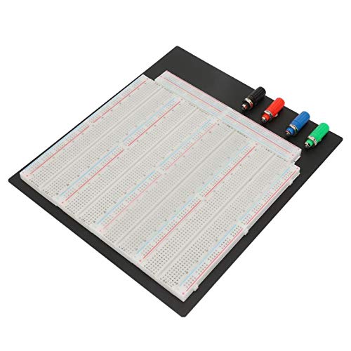Emoshayoga 3220 Punkt ZY 208 Solderless Breadboard Hochwertiges Metallmaterial Circuit Bread Board Circuit Testing Breadboard für elektronische Schaltkreise Elektronische Komponenten von Emoshayoga