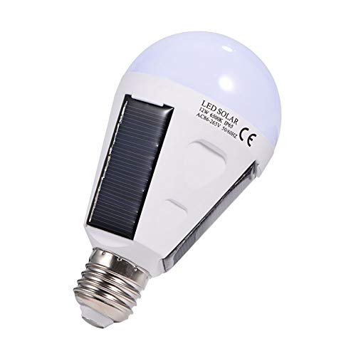 Bulb Emergency Light Bulb Energy Saving Bulb with IP65 Base Design for Home Lighting Outdoor Trips Emergency Events(12W) von Emoshayoga