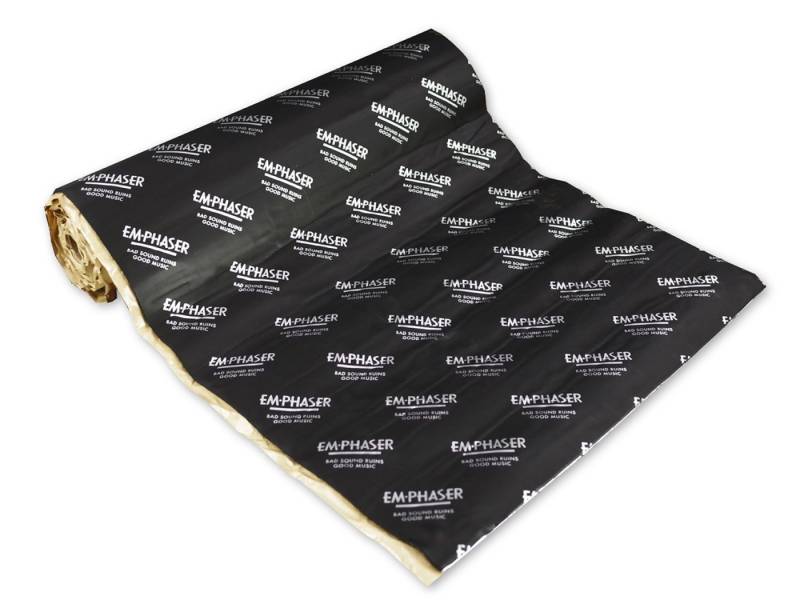 Emphaser Dämmplatte ESP-DM1 Selbstklebende Alu-Butyl Dämmmatte von Emphaser