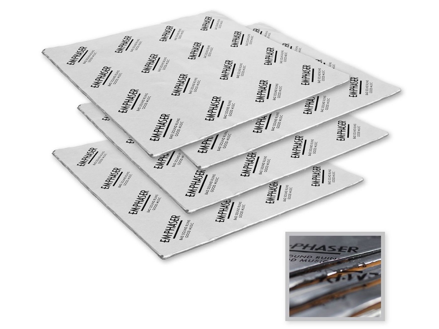 Emphaser Dämmplatte ESP-DM4 AluButyl 2,1 mm dick und selbstklebend, Emphaser ESP-DM4 AluButyl 2,1 mm dick und selbstklebend Emphaser Dämmplatte ESP-DM4 AluButyl 2,1 mm dick und selbstklebend, Emphaser ESP-DM4 AluButyl 2,1 mm dick und selbstklebend von Emphaser