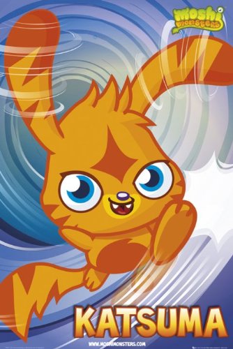 Empire 385741 Moshi Monsters - Katsuma - Poster Videospiel - Grösse 61 x 91.5 cm von Empire