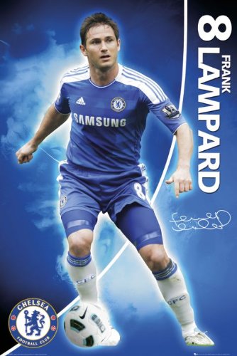 Empire 394064 Fußball - Chelsea - Lampard 11/12 - Sport Poster Fußball - Grösse 61 x 91.5 cm von Empire