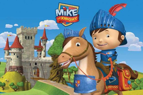 Empire 543967 Mike The Knight - Mike and Galahad Nickelodeon Kinder Fernsehsendung Poster - Grösse 91.5 x 61 cm von Empire