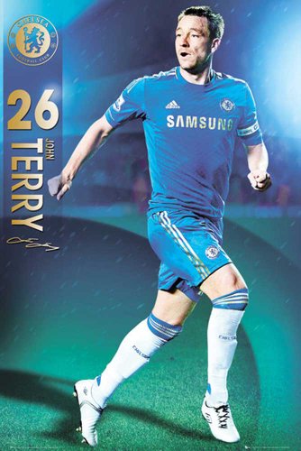 Empire 551047 Fußball - Chelsea - Terry 12/13 - Plakat Poster - 61 x 91.5 cm von Empire