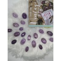 Amethyst Handschmeichler, Polierter Amethyst, Kristall von Empirori
