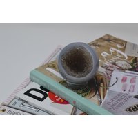 Druzy Achat Geode Kugel, Kristall Kugel, Geode, Polierter Achat, Kugel von Empirori