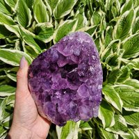 Große Amethyst Geode - Natürliche Heilung Kristall Gruppe Wohnkultur von Empirori