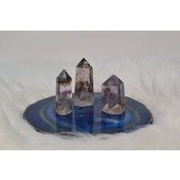 Smokey Amethyst Mini Spitze Set, Amethyst, Set A von Empirori