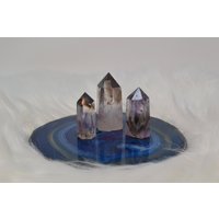 Smokey Amethyst Mini Spitze Set, Amethyst, Set B von Empirori