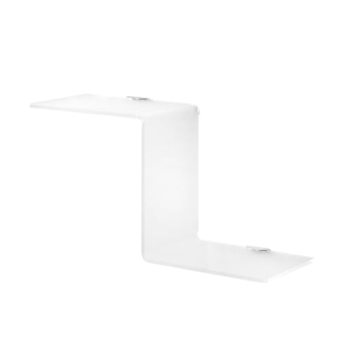 Emporium Living – Schlankes modulares Wandregal aus Kristall-Acryl, transparent, satiniert, 40 x 15 x 21 cm, modernes Design, mit Wandbefestigung, hergestellt in Italien Emporium Living – Schlankes modulares Wandregal aus Kristall-Acryl, transparent, satiniert, 40 x 15 x 21 cm, modernes Design, mit Wandbefestigung, hergestellt in Italien von Emporium