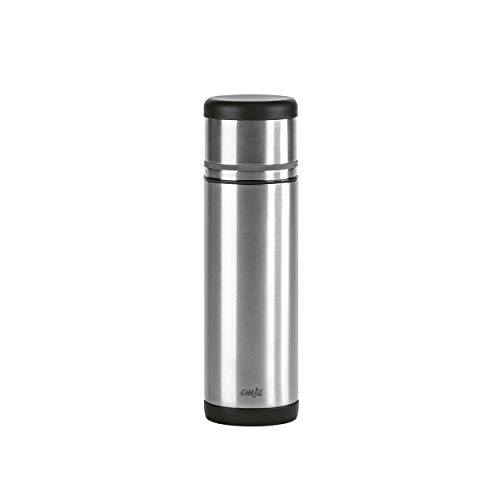 Emsa 509237 Isolierflasche, Mobil genießen, 500 ml, Safe Loc Pro Verschluss, Schwarz-Anthrazit, Mobility Emsa 509237 Isolierflasche, Mobil genießen, 500 ml, Safe Loc Pro Verschluss, Schwarz-Anthrazit, Mobility von Emsa