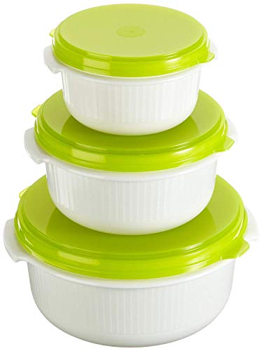 Emsa 509741 Micro Family 3er Pack 0.5 / 1.0 / 1.5 L weiß /hellgrün von Emsa