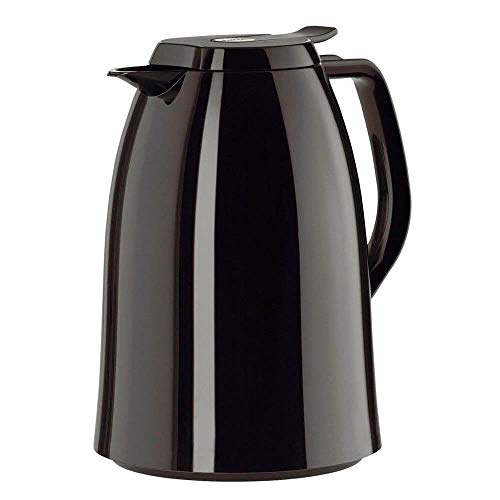 Emsa 517005 Mambo Isolierkanne | 1 Liter | Quick Tip Verschluss | 100% dicht | Hält 12 h heiß /24 h kalt | Hochglänzend schwarz Emsa 517005 Mambo Isolierkanne | 1 Liter | Quick Tip Verschluss | 100% dicht | Hält 12 h heiß /24 h kalt | Hochglänzend schwarz von Emsa