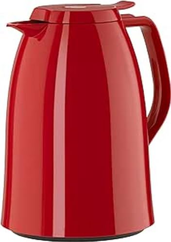 Emsa 517007 Mambo Isolierkanne | 1 Liter | Quick Tip Verschluss | 100% dicht | Hält 12 h heiß /24 h kalt | Hochglänzend rot Emsa 517007 Mambo Isolierkanne | 1 Liter | Quick Tip Verschluss | 100% dicht | Hält 12 h heiß /24 h kalt | Hochglänzend rot von Emsa