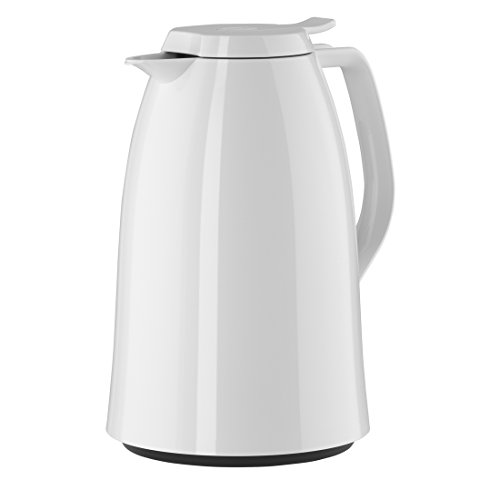Emsa 517008 Mambo Isolierkanne | 1,5 Liter | Quick Tip Verschluss | 100% dicht | Hält 12 h heiß /24 h kalt | Hochglänz Weiß Emsa 517008 Mambo Isolierkanne | 1,5 Liter | Quick Tip Verschluss | 100% dicht | Hält 12 h heiß /24 h kalt | Hochglänz Weiß von Emsa