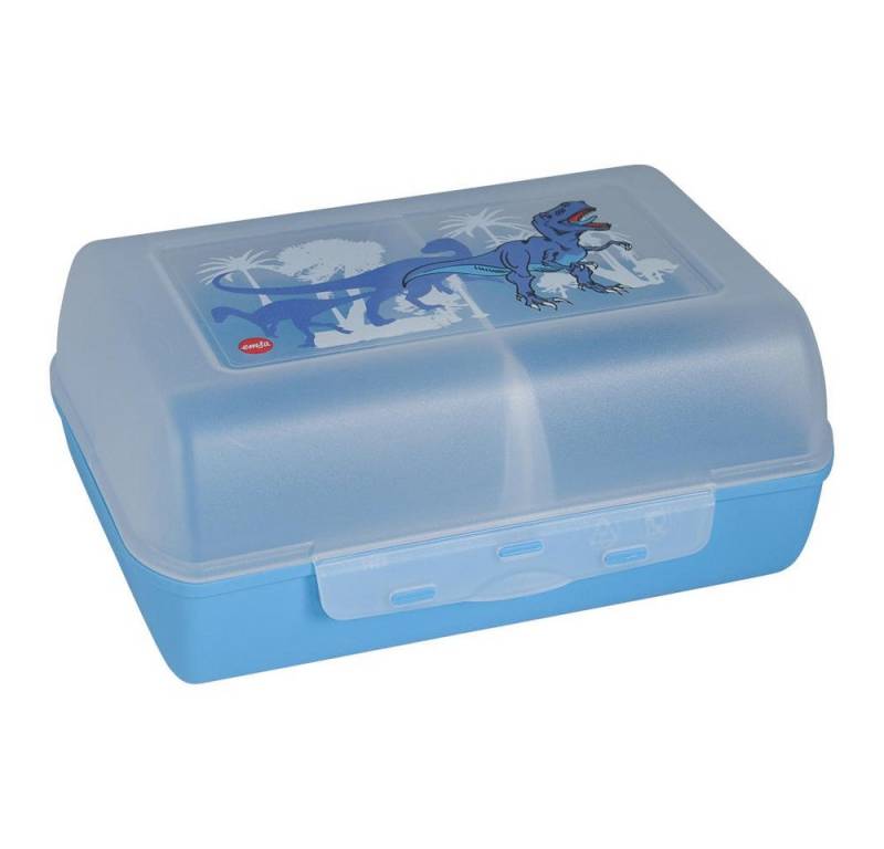 Emsa Frischhaltedose Variabolo Clipbox Dino mit Trennwand, Kunststoff, (1-tlg) von Emsa