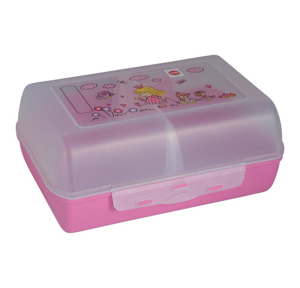 Emsa Frischhaltedose Variabolo Clipbox Princess mit Trennwand, Kunststoff, (1-tlg) von Emsa