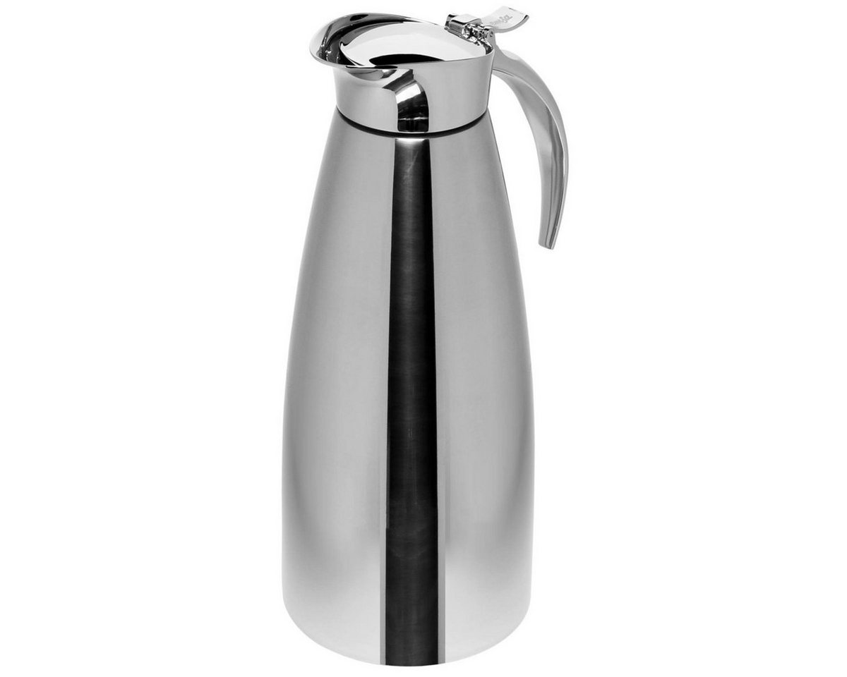 Emsa Isolierkanne Eleganza Isolierkanne 1,0l chrom 502489 von Emsa