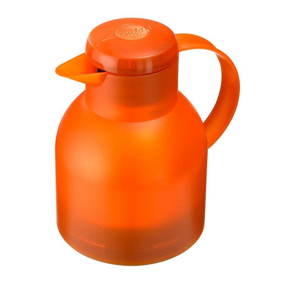 Emsa Isolierkanne Samba Quick Press 1 L Orange, 1 l von Emsa