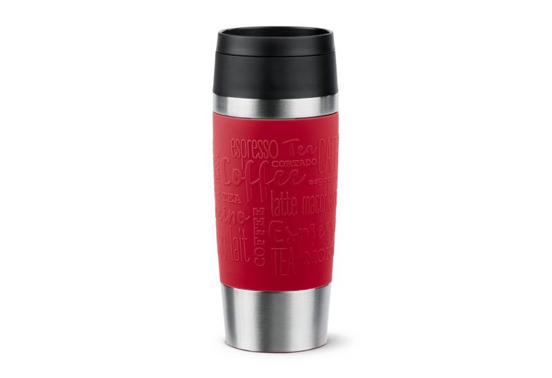 Emsa Isolierkanne emsa N2020400 Travel Mug Isolierbecher Classic - 0,36 l, dunkelrot von Emsa
