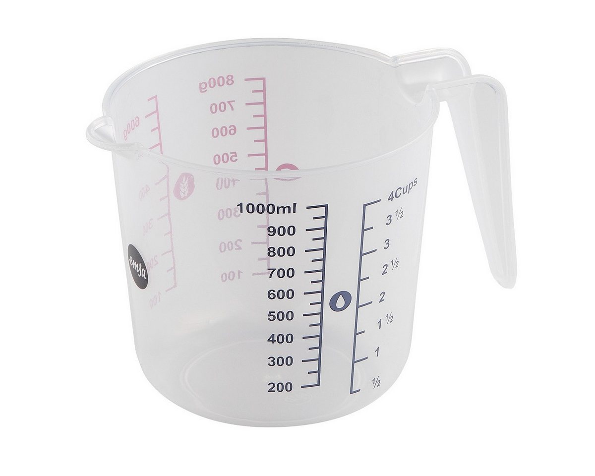 Emsa Messbecher Emsa PREP&BAKE MESSKANNE AUS KUNSTSTOFF 1 LITER, KUNSTSTOFF, (1-St) von Emsa