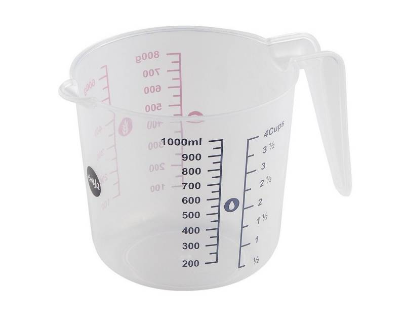 Emsa Messbecher Emsa PREP&BAKE MESSKANNE AUS KUNSTSTOFF 1 LITER, KUNSTSTOFF, (1-St) von Emsa