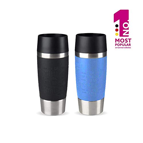 Emsa Thermobecher 360 ml Travel Mug 2er Set + Gratis 1 L Frischhaltedose für unterwegs Luft und Wasserdicht (Isolierbecher mit doppelwandigem Edelstahlkörper, BPA frei, Spülmaschinenfest, 100% Dicht) Emsa Thermobecher 360 ml Travel Mug 2er Set + Gratis 1 L Frischhaltedose für unterwegs Luft und Wasserdicht (Isolierbecher mit doppelwandigem Edelstahlkörper, BPA frei, Spülmaschinenfest, 100% Dicht) von Emsa