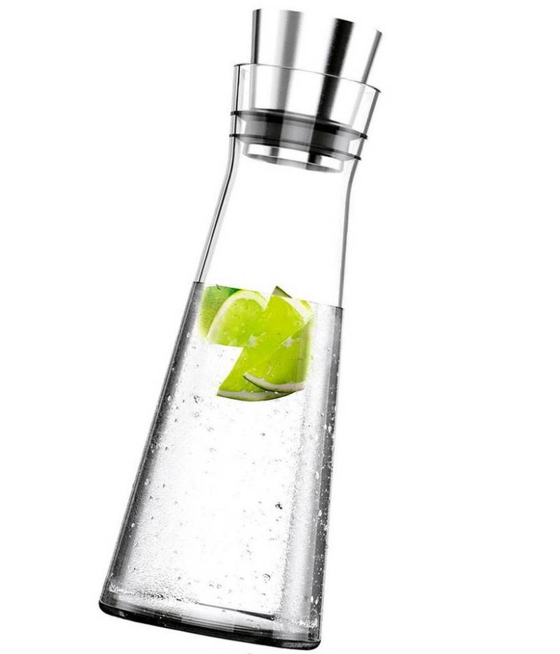 Emsa Wasserkaraffe Emsa Glaskaraffe "Flow Slim" 1 Liter Emsa Wasserkaraffe Emsa Glaskaraffe "Flow Slim" 1 Liter von Emsa