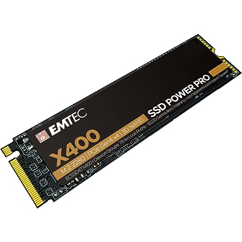 Emtec Disque SSD X400 Power Pro 1To (1000 Go) - M.2 NVMe Typ 2280 von Emtec