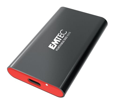 EMTEC SSD 256GB 3.2 Gen2 X210 Portable 4K EMTEC SSD 256GB 3.2 Gen2 X210 Portable 4K von Emtec