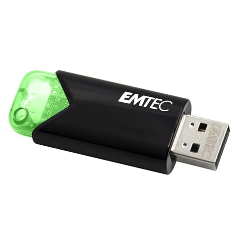 Emtec Click Easy B110 USB-Stick (3.2), 64 GB, Grün von Emtec