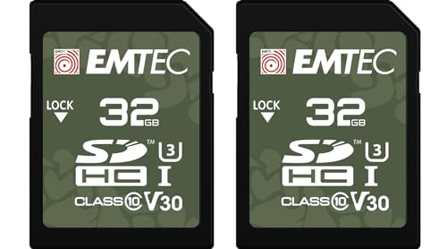 Emtec SD 32 GB UHS-I U3 V30 Outdoor, 2er Pack von Emtec