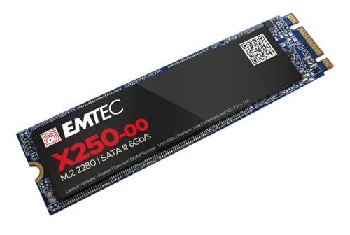 Emtec SSD M2 SATA x250 512GB Power Plus 3D NAND von Emtec
