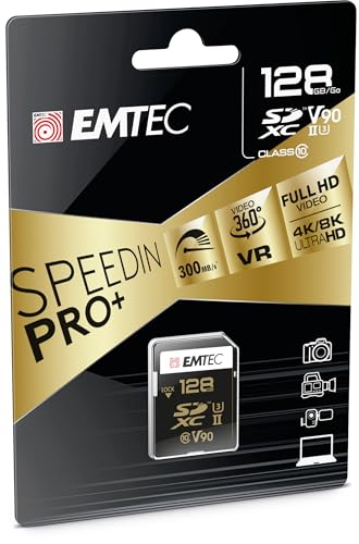 Emtec SpeedIN Pro 128 Go SDXC UHS-II Classe 10 von Emtec