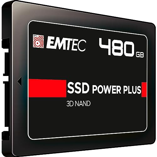 Emtec X150 480 GB Interne SSD Power Plus 3D NAND, ECSSD480GX150 von Emtec