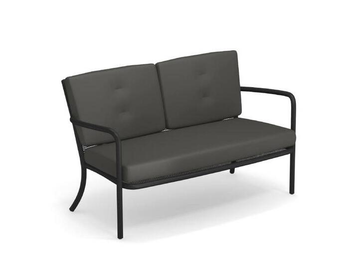Emu Athena Loungesofa 2-Sitzer, schwarz von Emu