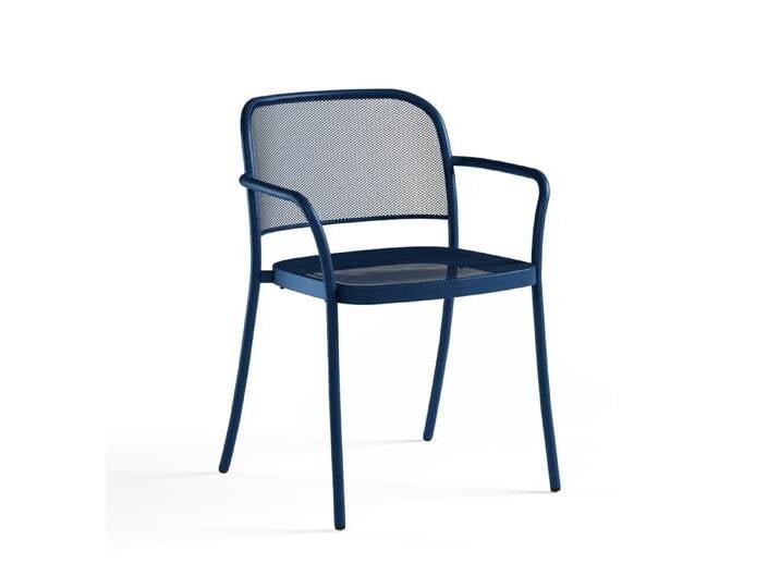 Emu Cafe Armlehnstuhl, saphirblau von Emu