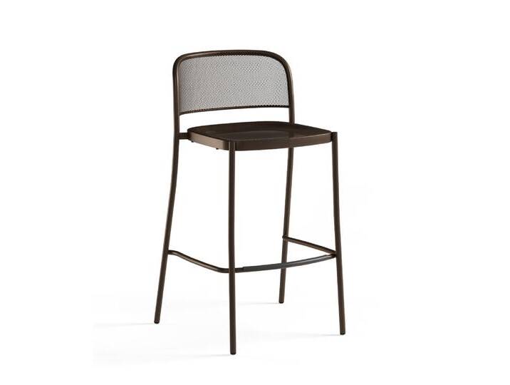 Emu Cafe Barhocker, indischbraun von Emu