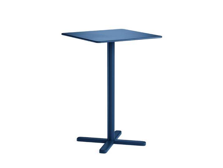 Emu Darwin Stehtisch, 70 x 70 cm, saphirblau von Emu