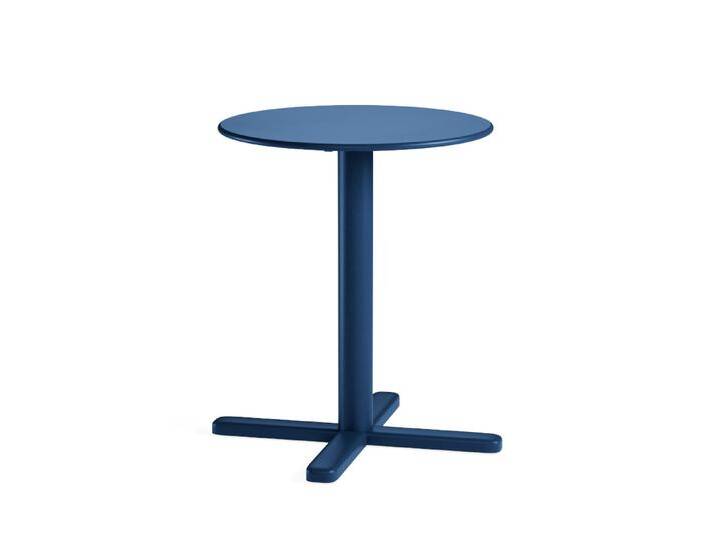 Emu Darwin Tisch, Ø 60 cm, saphirblau von Emu