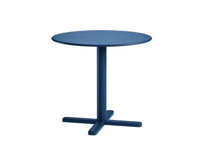 Emu Darwin Tisch, Ø 80 cm, saphirblau von Emu