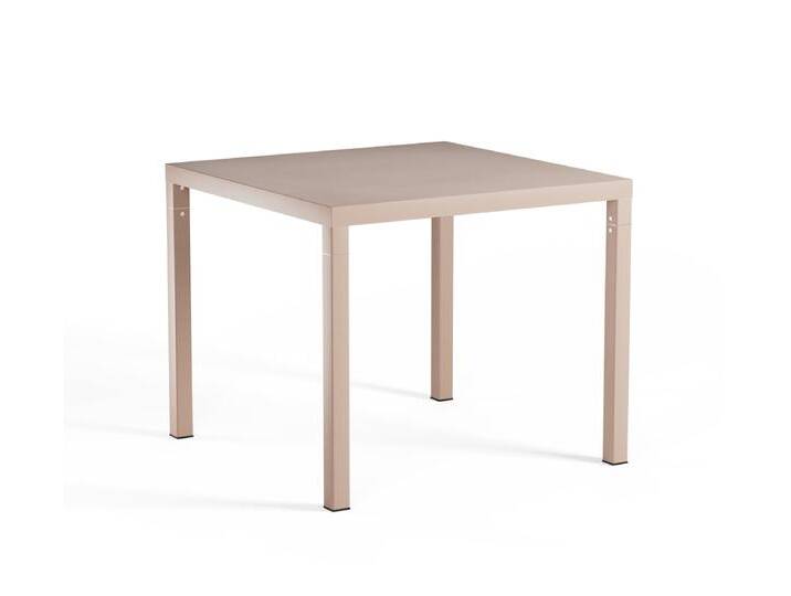 Emu Nova Tisch, 90 x 90 cm, rosa magnolie von Emu