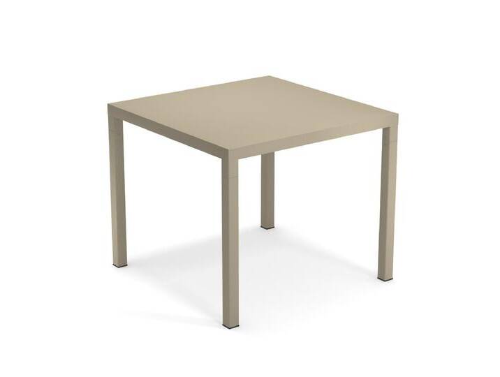 Emu Nova Tisch, 90 x 90 cm, taupe von Emu