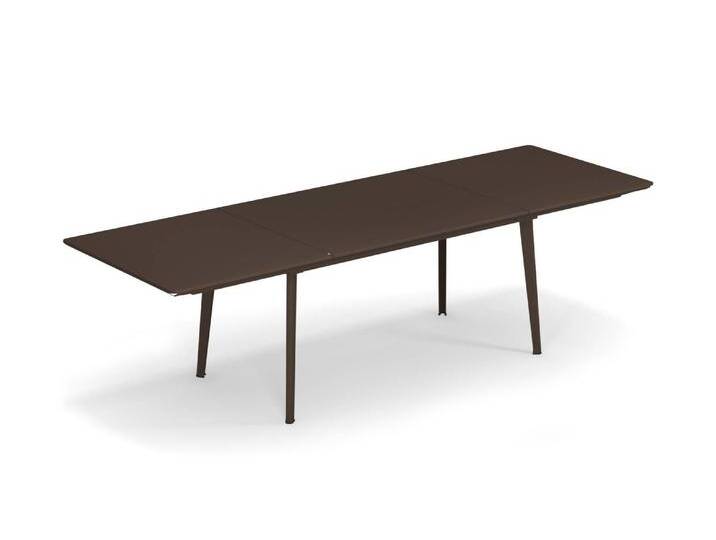 Emu Plus4 Ausziehtisch 160 cm, indischbraun von Emu