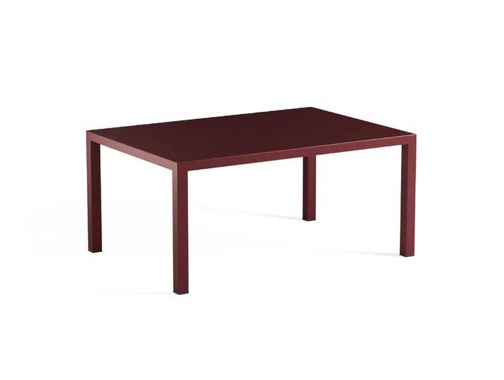 Emu Round Couchtisch, 100 x 70 cm, intensives rot von Emu